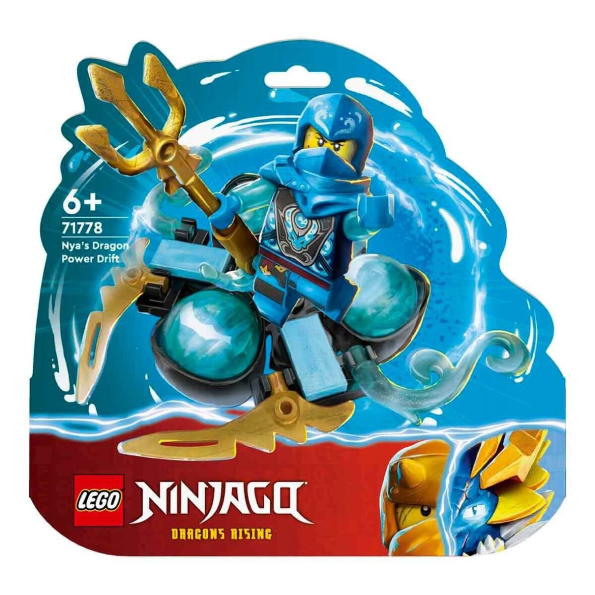 71778 LEGO® Ninjago® – Nya’nın Ejderha Gücü Spinjitzu Drifti 57 parça +6 yaş