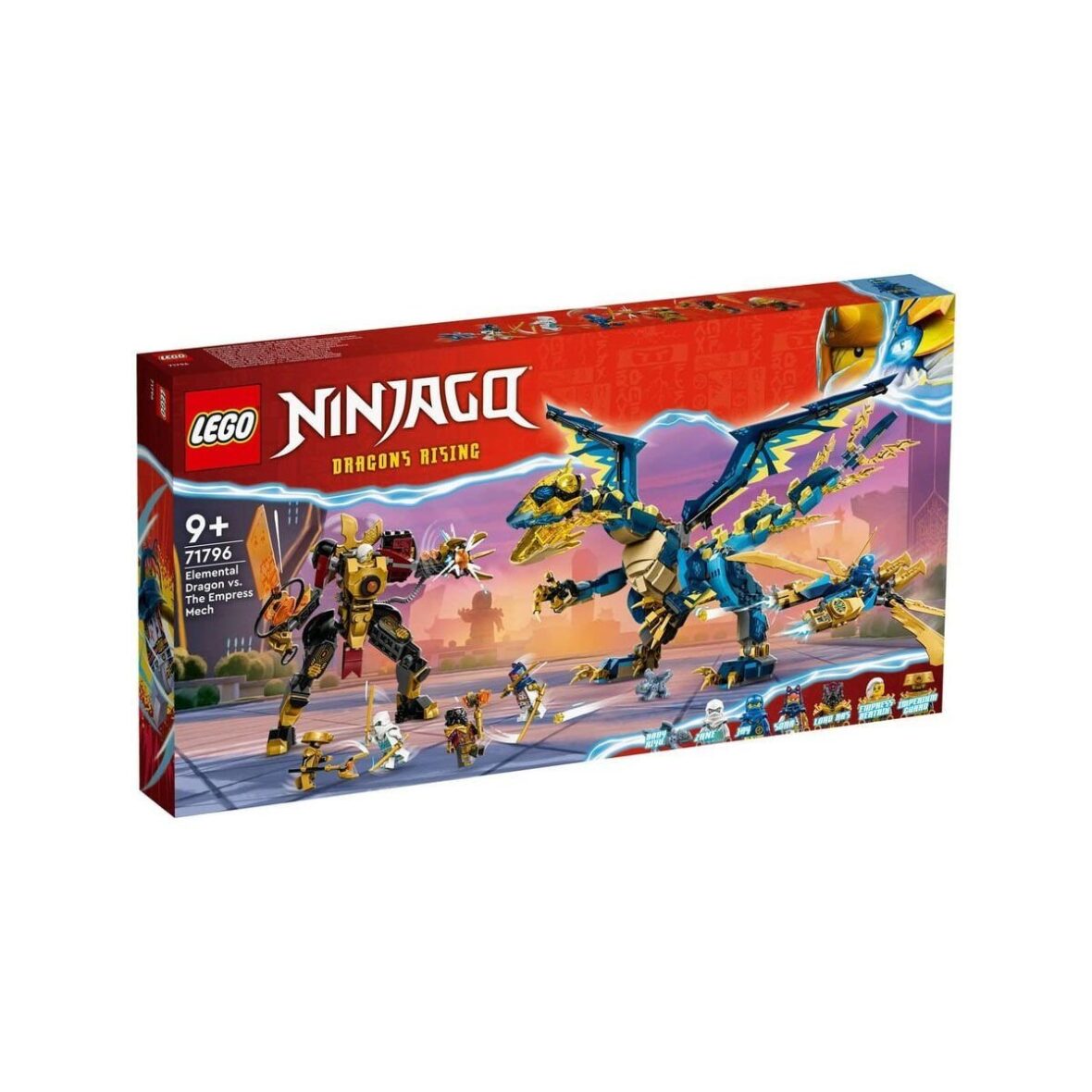 71796 LEGO® Ninjago® – Elemental Dragon The Empress Robotu’na Karşı 1038 parça +9 yaş