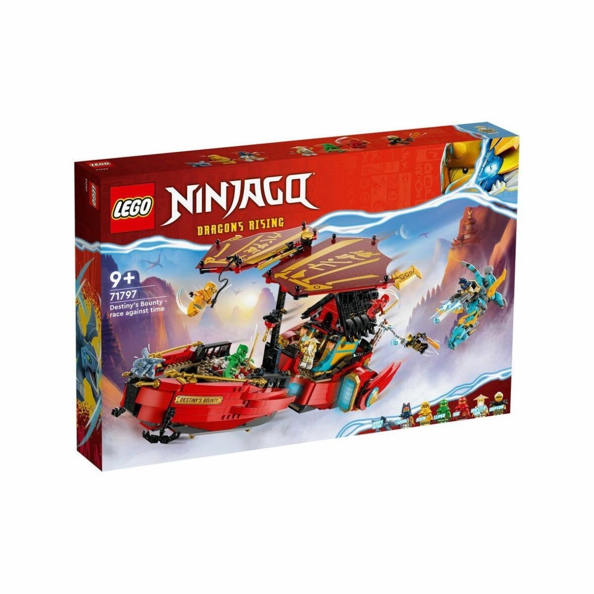 71797 LEGO® Ninjago® – Destiny’s Bounty – Zamana Karşı Yarış 1739 parça +9 yaş