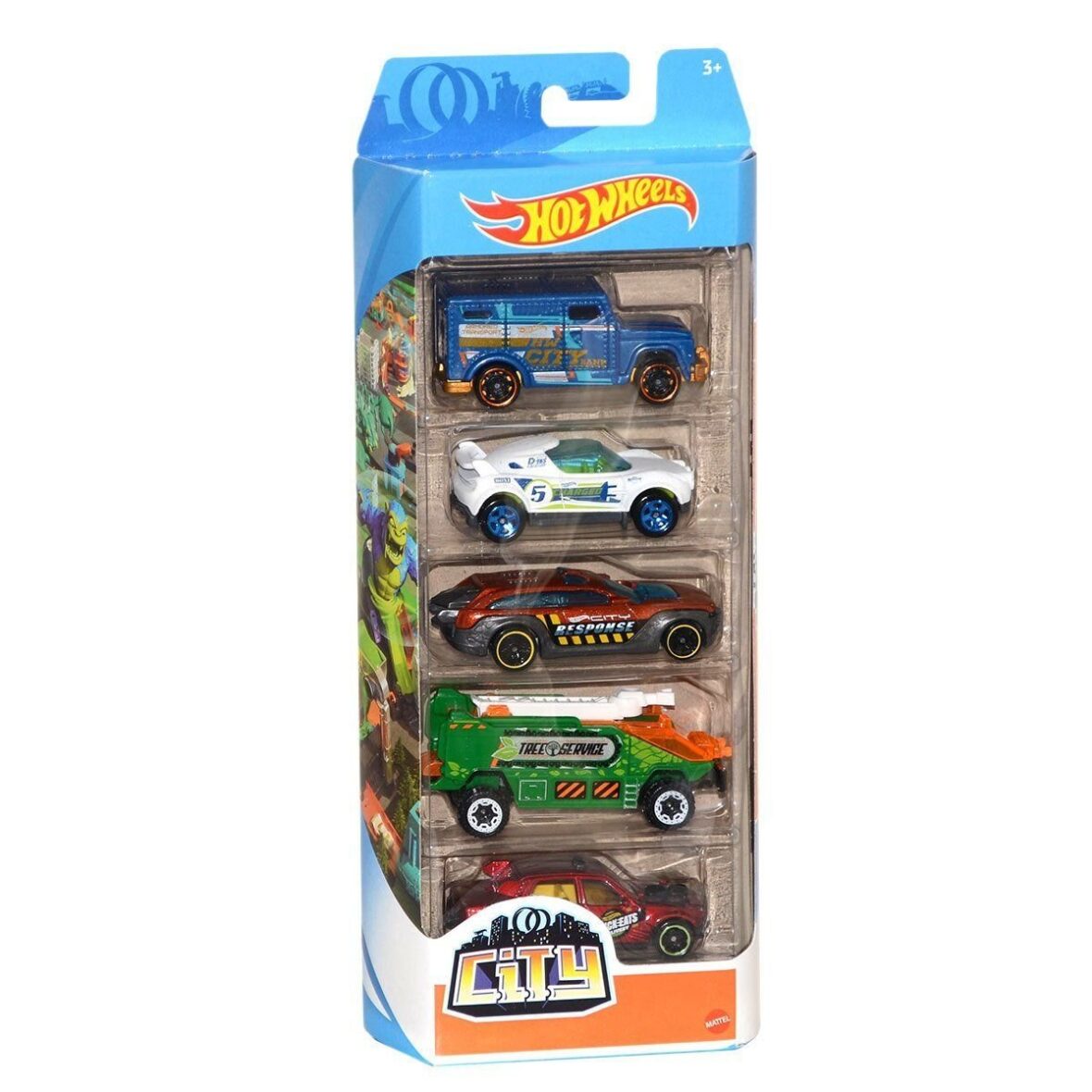 1806 KMP – Hot Wheels Beşli Araba Seti