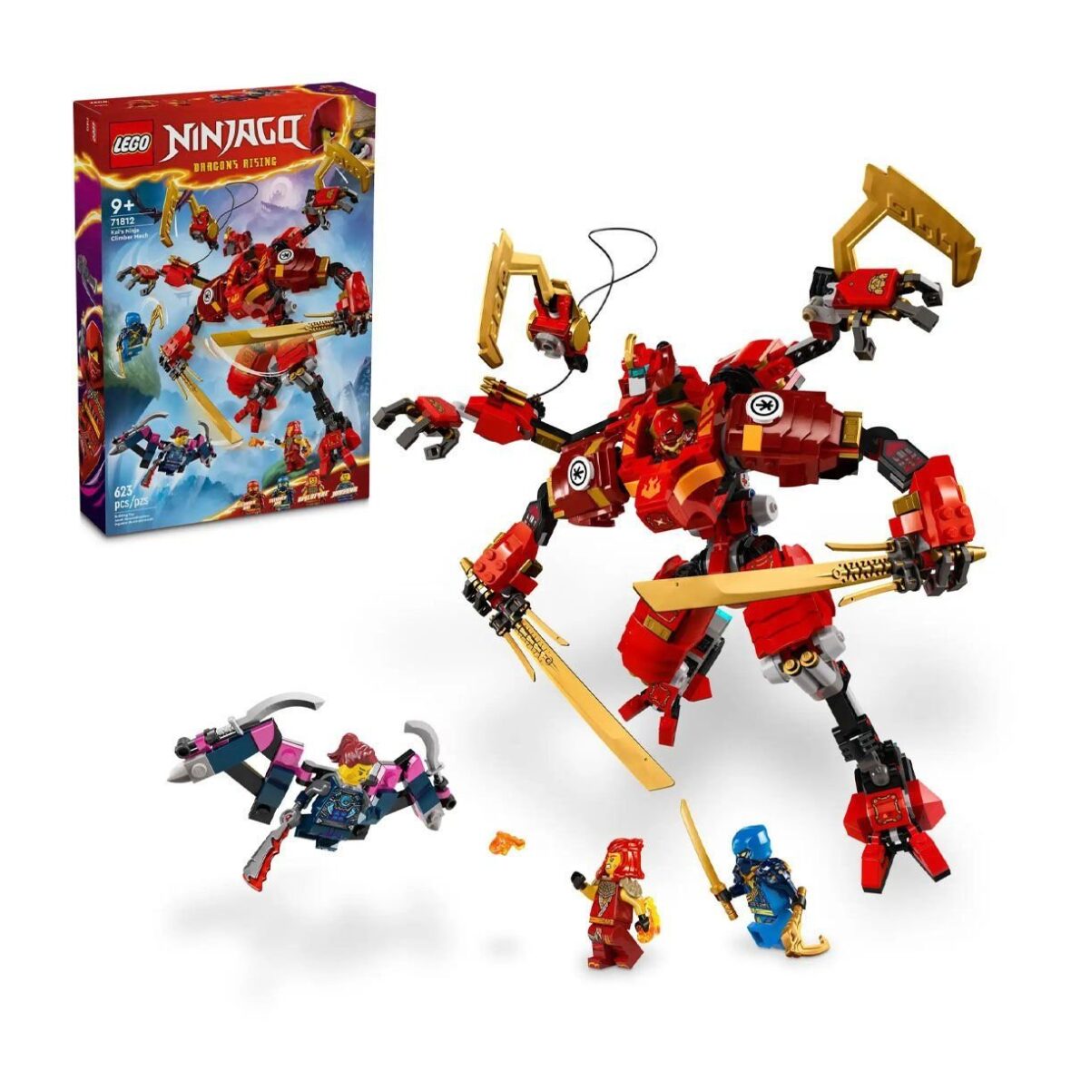 71812 Lego Ninjago Kai’nin Ninja Tırmanma Robotu 623 parça +9 yaş