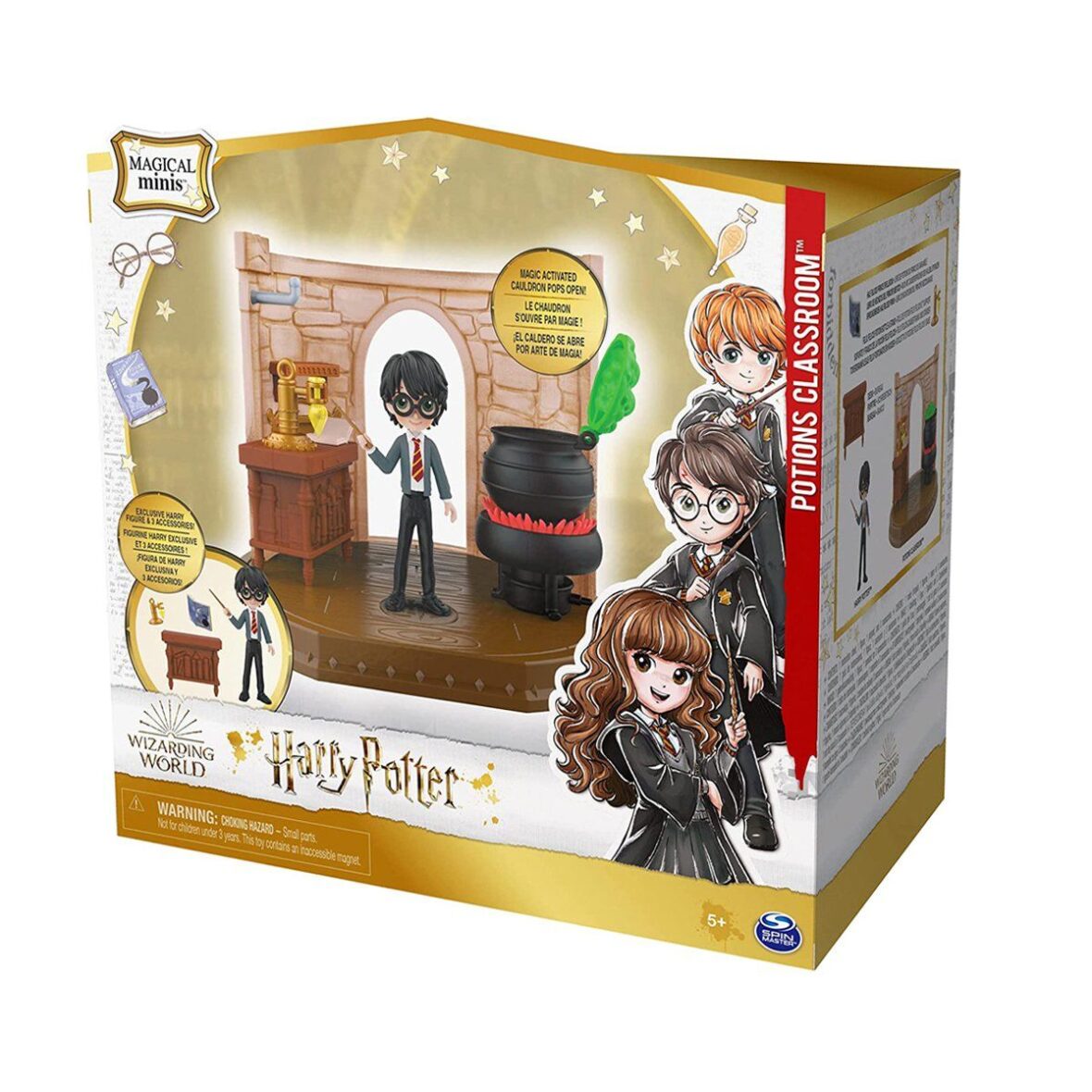 6061847 İksir Dersi ve Harry Potter Figür – Magical Minis, Harry Potter, +5 yaş