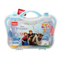 1877 Crafy Frozen Çantalı Oyun Hamuru Seti 200 g 20 Parça