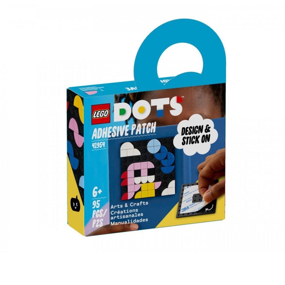 41954 Lego Dots, Adhesive Patch – Yapıştırılabilir, 95 parça +8 yaş