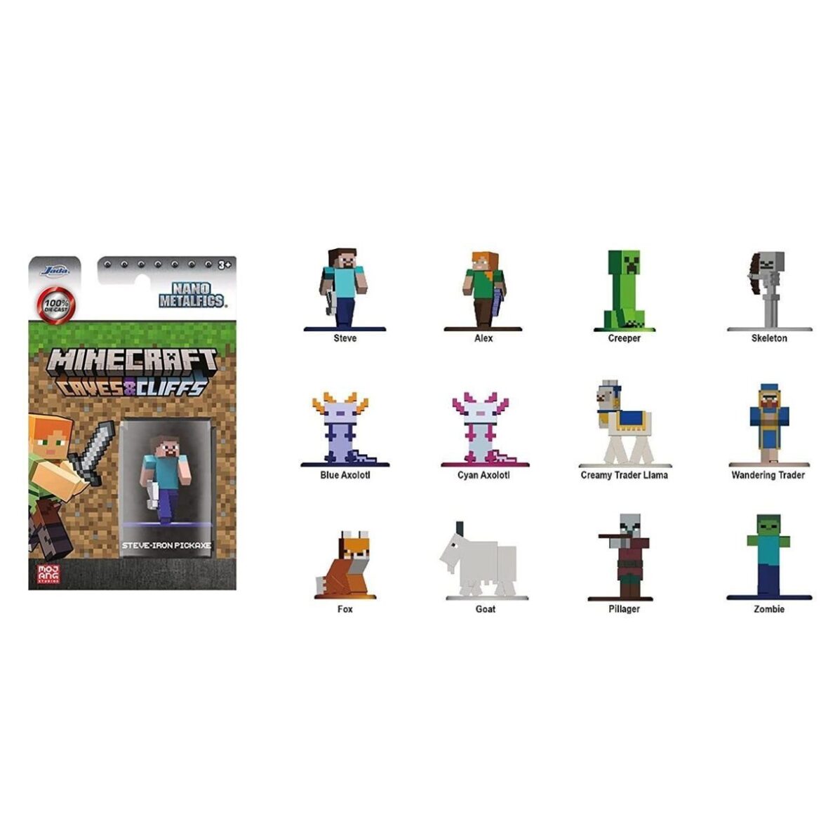 2532612002 Minecraft Single Pack Nano Figür