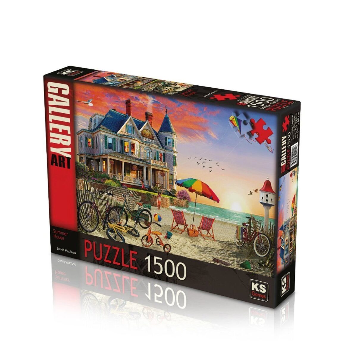 22012 Yazlık Ev 1500 Parça Puzzle -KS Puzzle