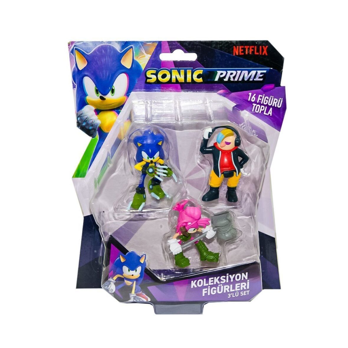 PMI SON2020 Sonic 3lü Figür Blister Asorti – Neco Toys