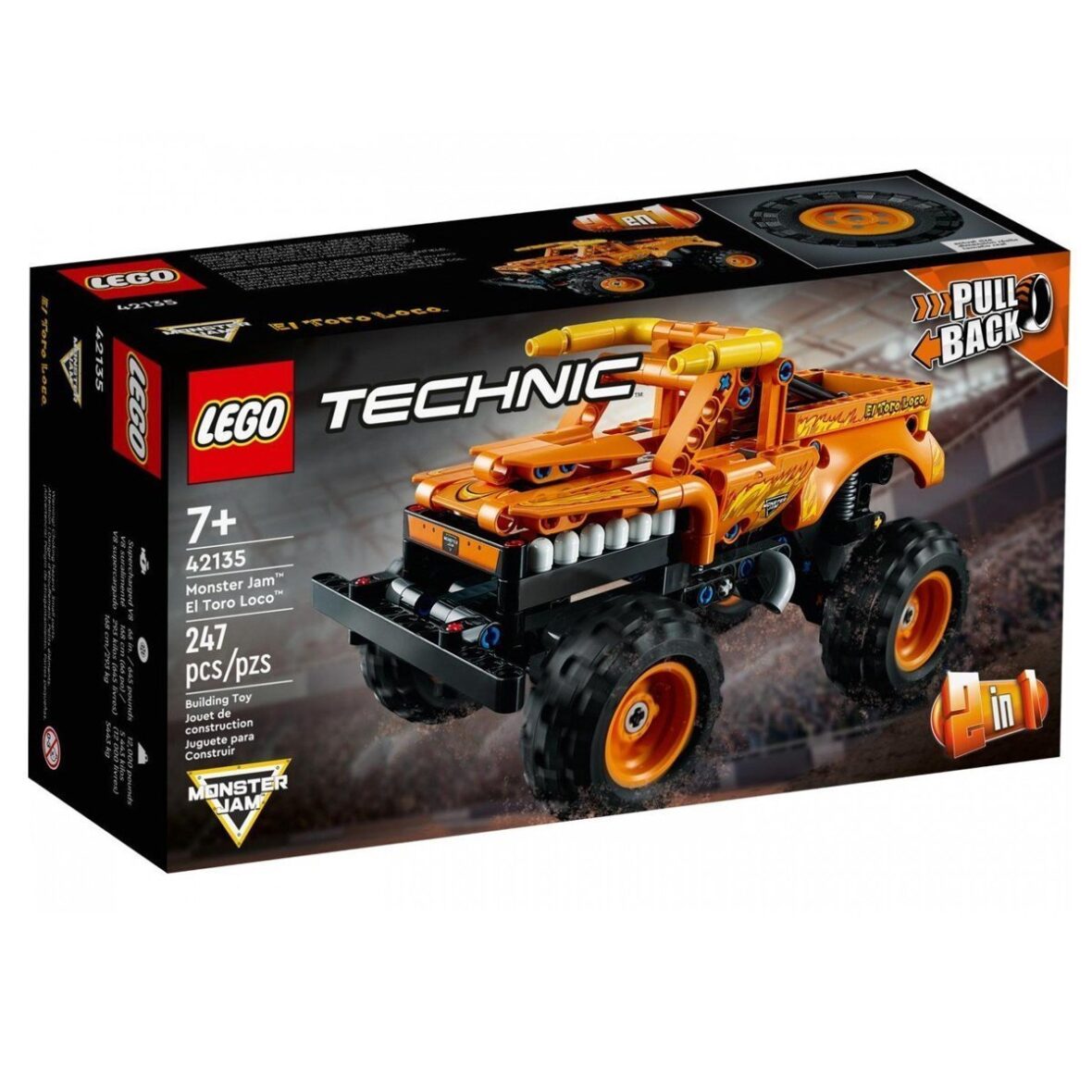 42135 LEGO® Technic – Monster Jam™ El Toro Loco™ 247 parça +7 yaş