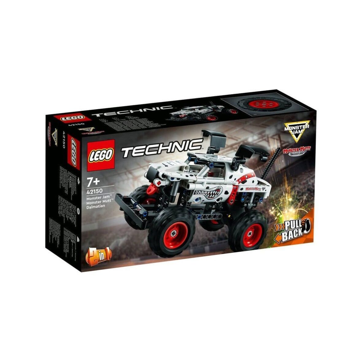 42150 LEGO® Technic – Monster Jam™ Monster Mutt™ Dalmaçyalı 244 parça +7 yaş