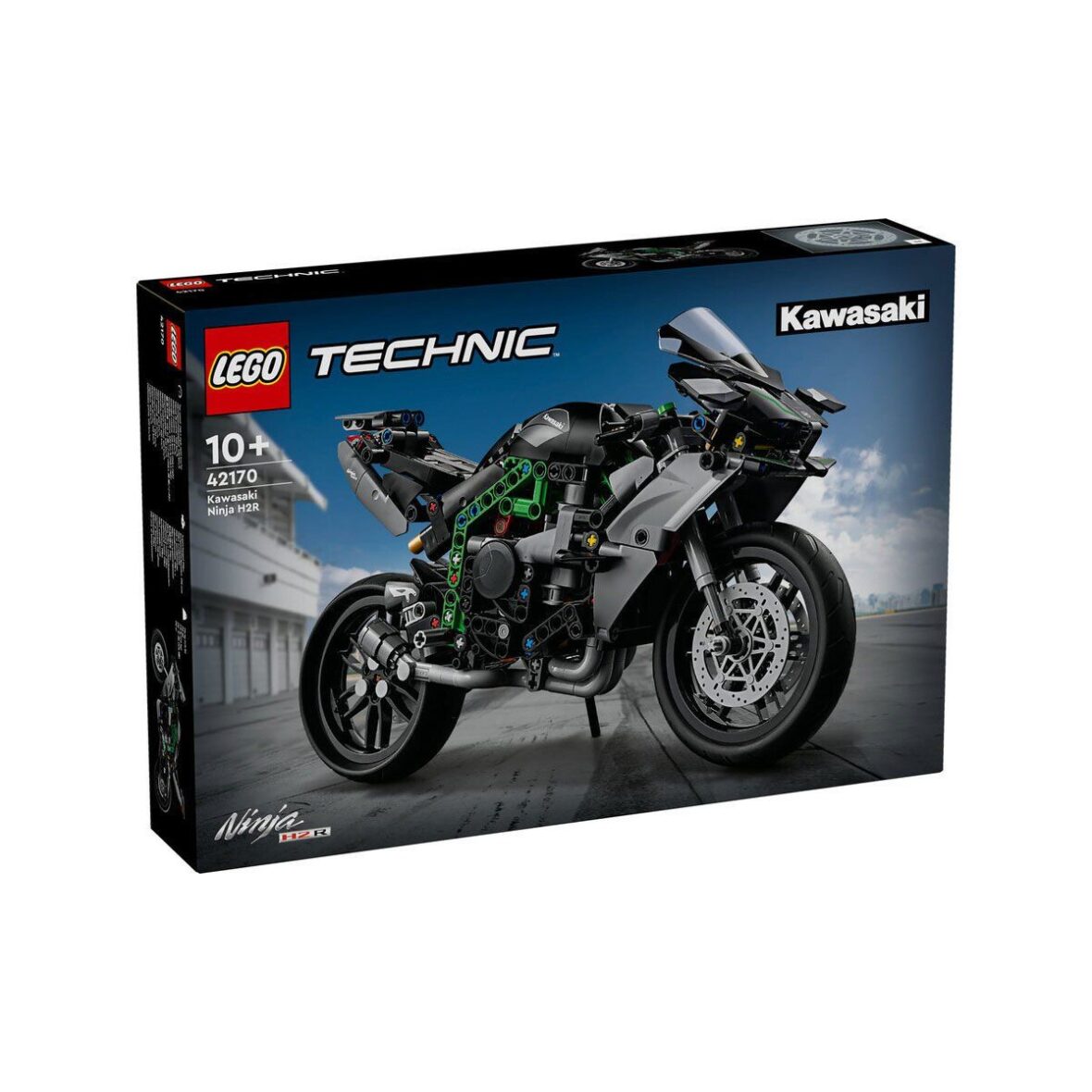 42170 Lego Technic Kawasaki Ninja H2R Motosiklet 643 parça +10 yaş