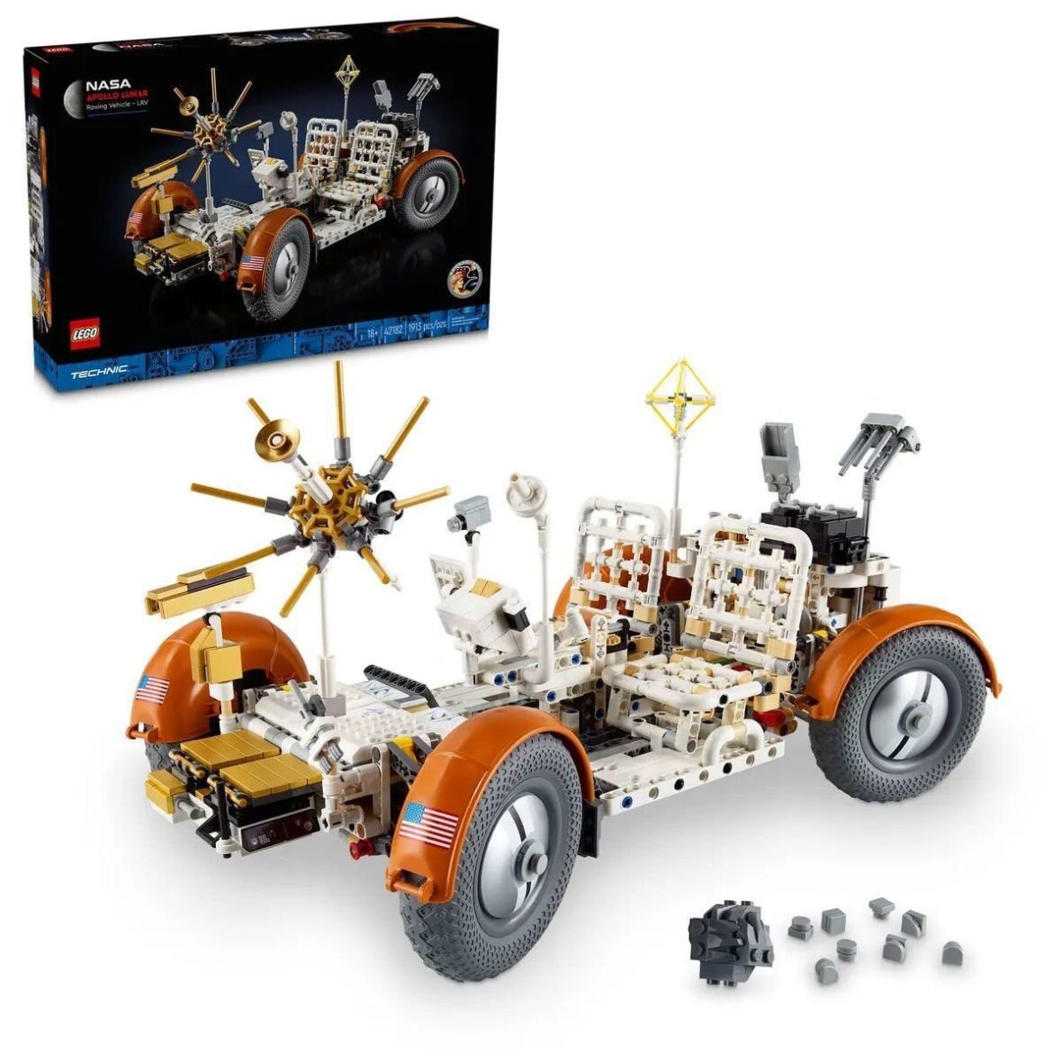 42182 Lego Technic NASA Apollo Ay Taşıtı – LRV 1913 parça +18 yaş