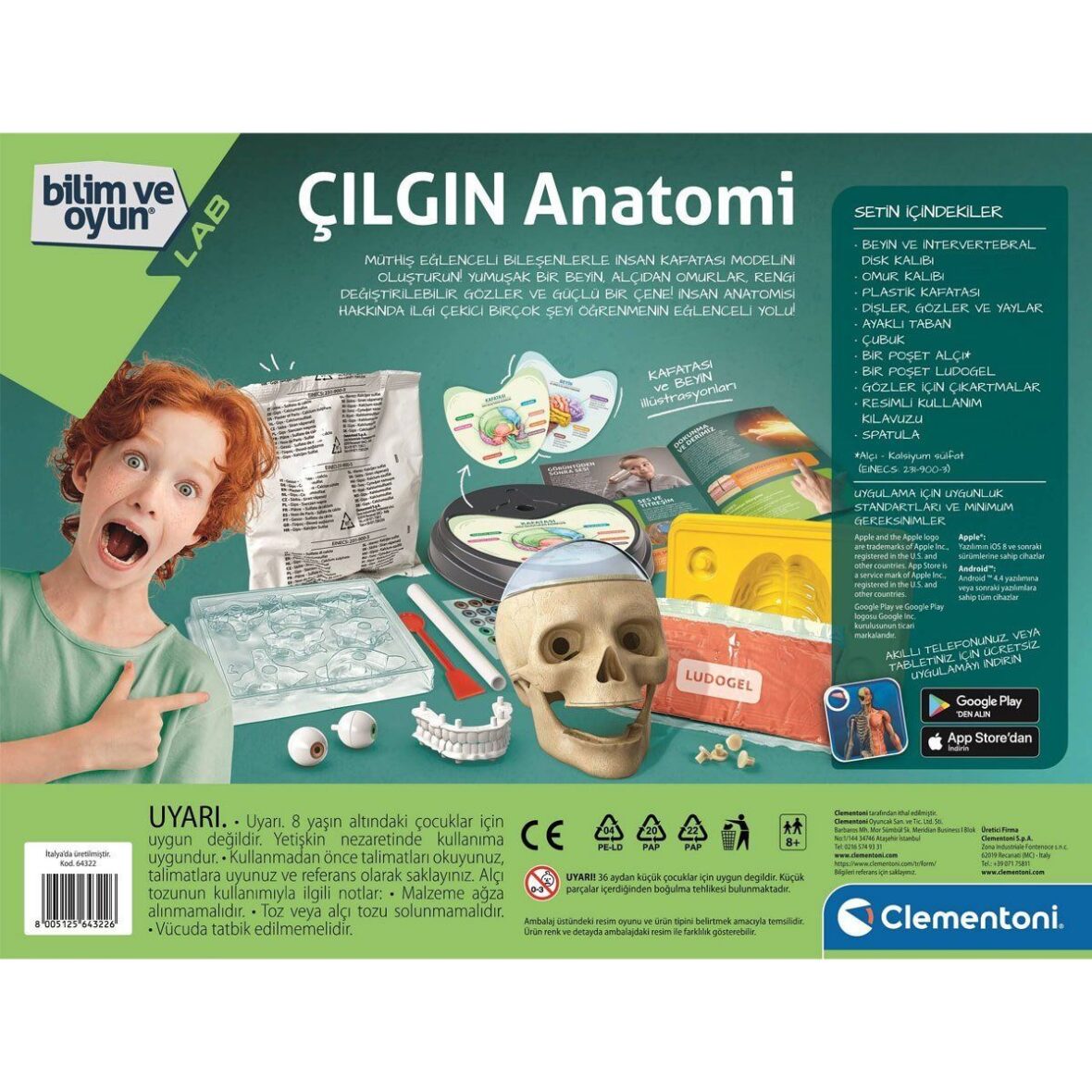 64322 Çılgın Anatomi – Bilim ve Oyun +7 yaş