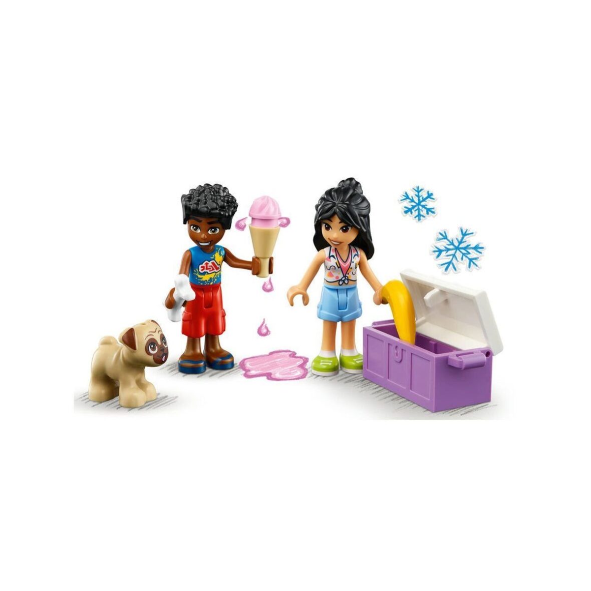 41725 Lego Friends – Plaj Arabası Eğlencesi 61 parça +4 yaş