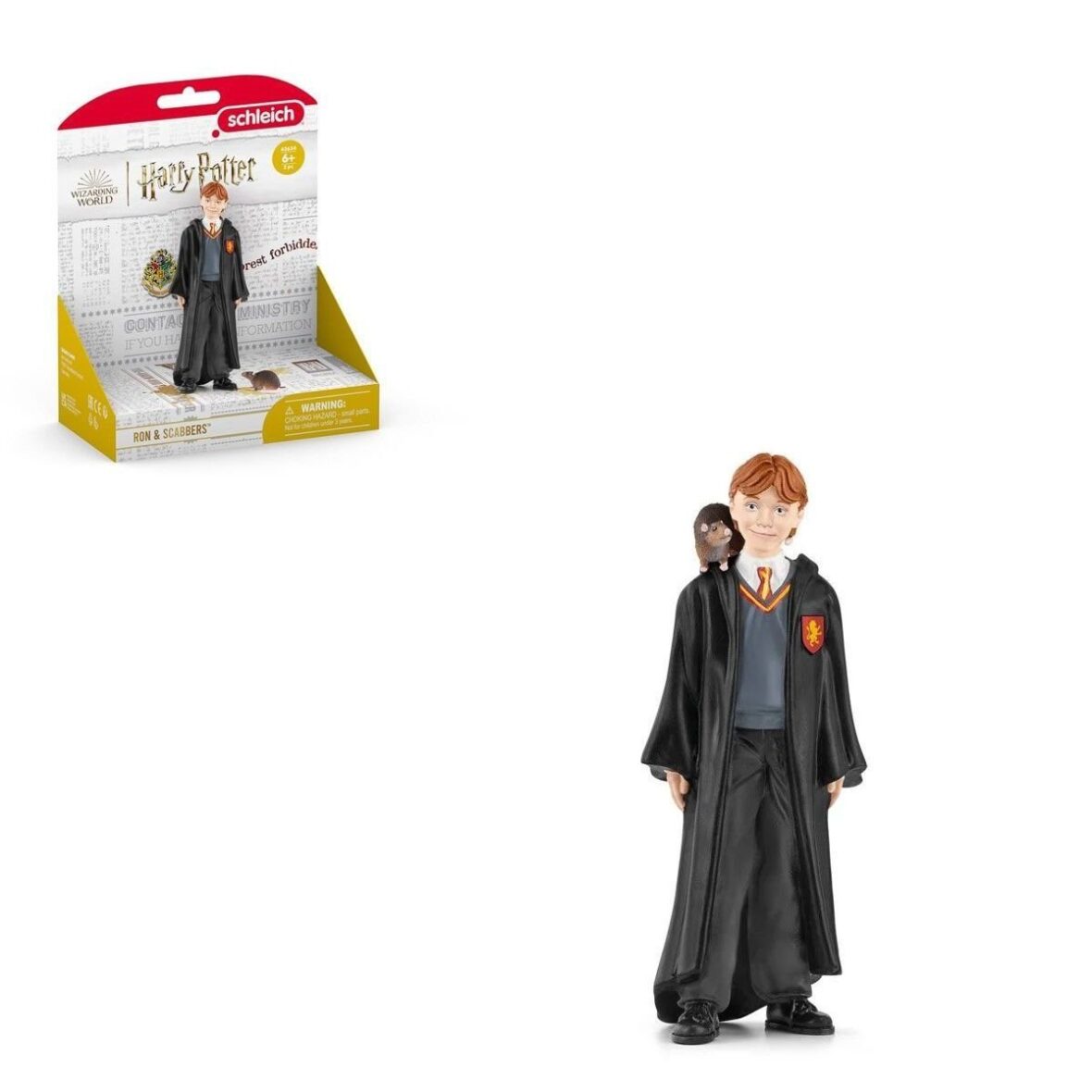 42634 Schleich – Ron Weasley ve Scabbers – Harry Potter Serisi +3 yaş