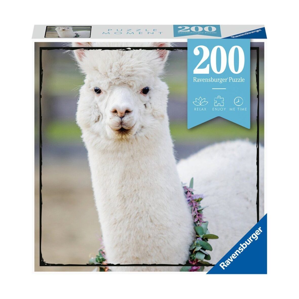 132706 Ravensburger, Alpaka Lama – 200 Parça Puzzle