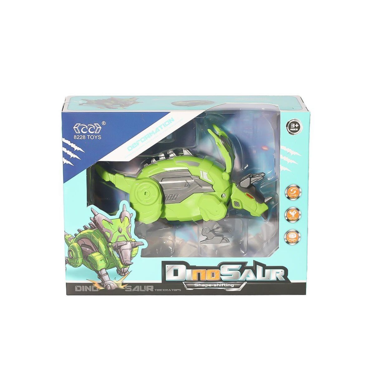 8228-A1 Dönüşebilen Savaşçı Dinazor  -Birliktoys