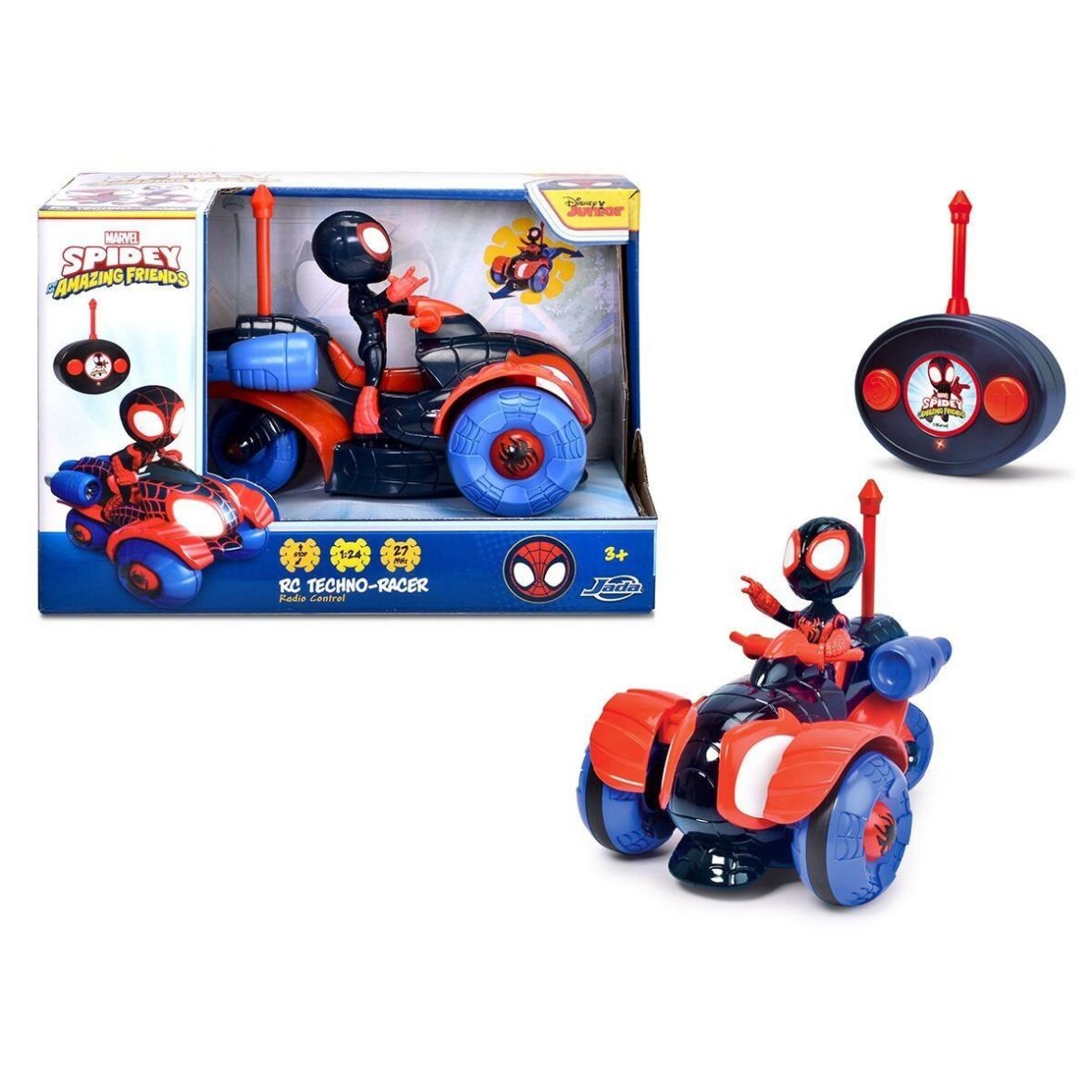 203223001 RC Miles Morales Tekno Yarışçı 1:24 -Dickie