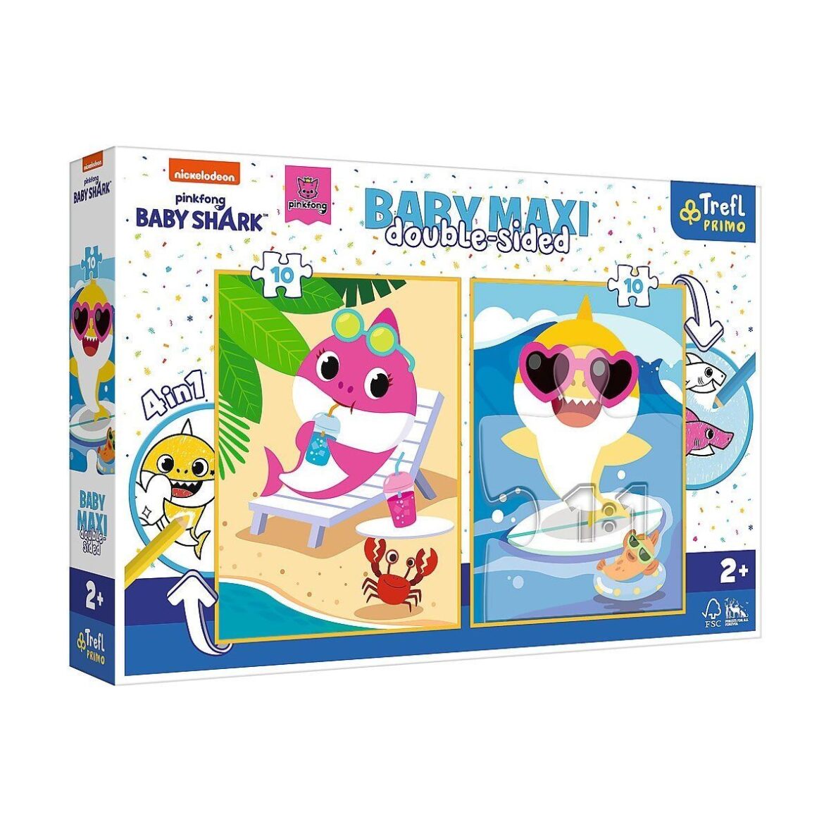 PUZZLE-43005 Baby Puzzle 2×10