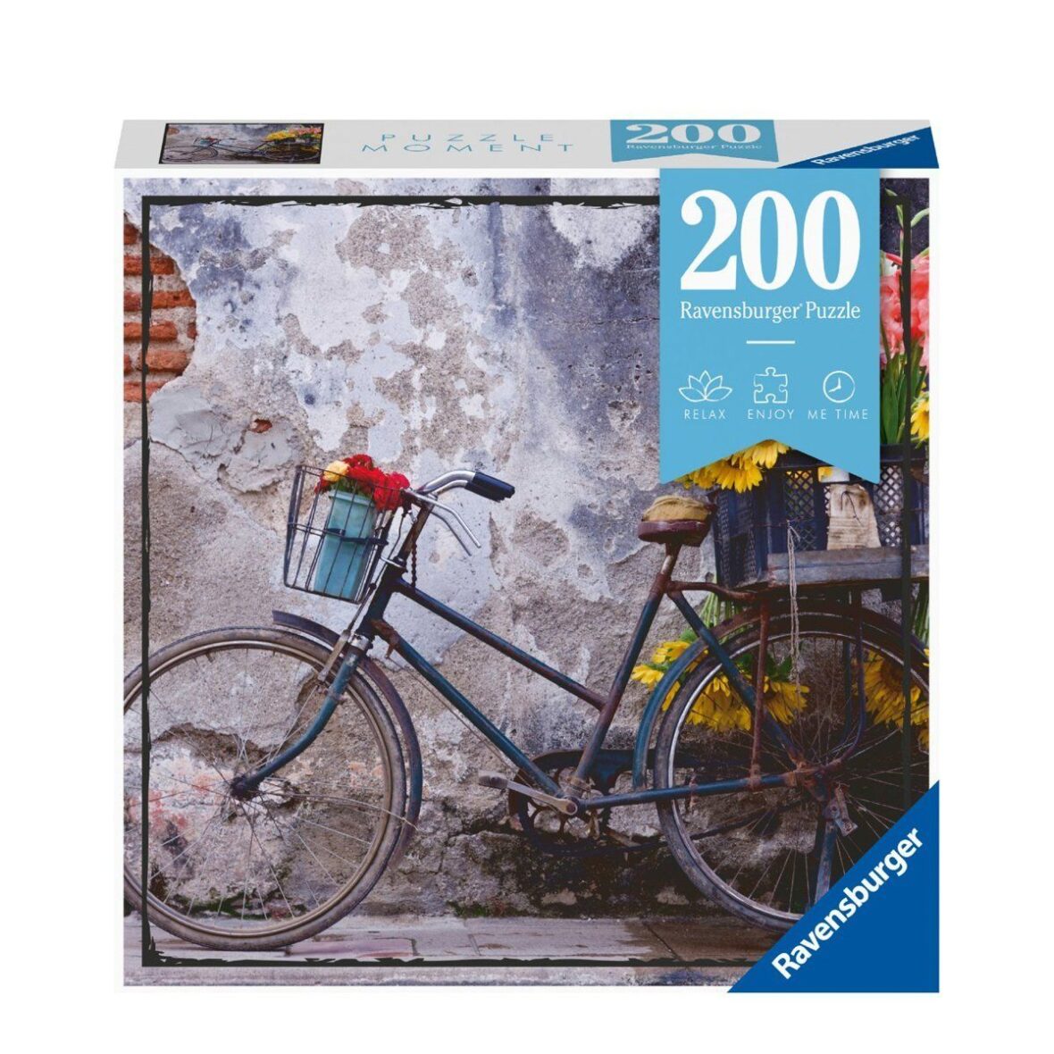 133055 Ravensburger, Bisiklet – 200 Parça Puzzle