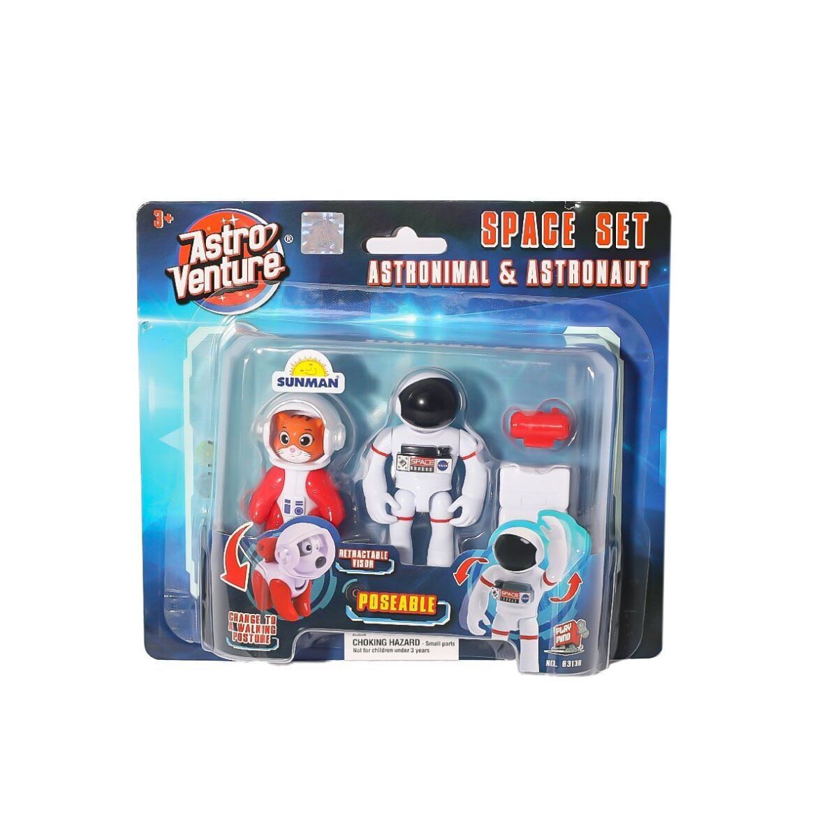 63138 Uzay Seti Astronimals Astronault Combo -Sunman