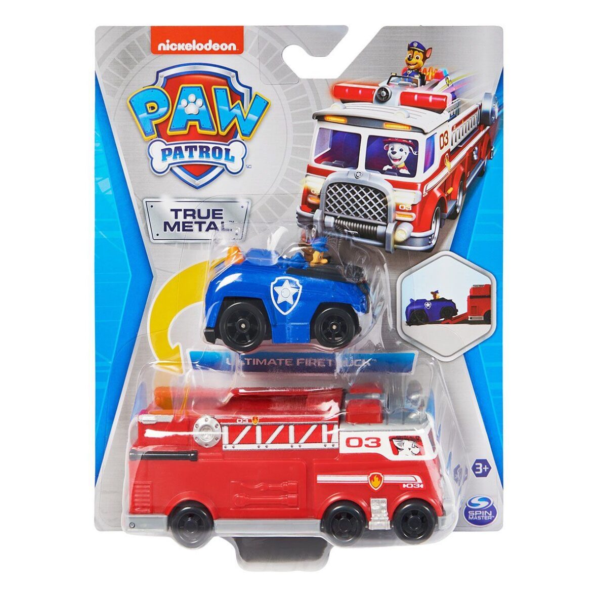 6063231 PAW Patrol True Metal İtfaiye Ekibi Aracı