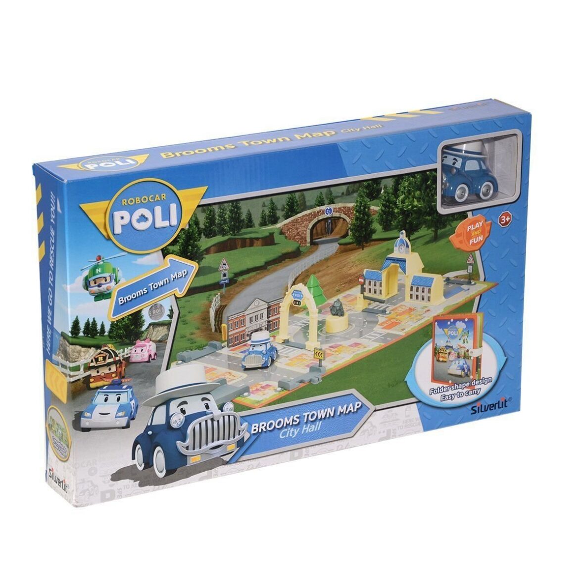 POLI/83279 Robocar Poli Kitap Kasaba Belediye Binası