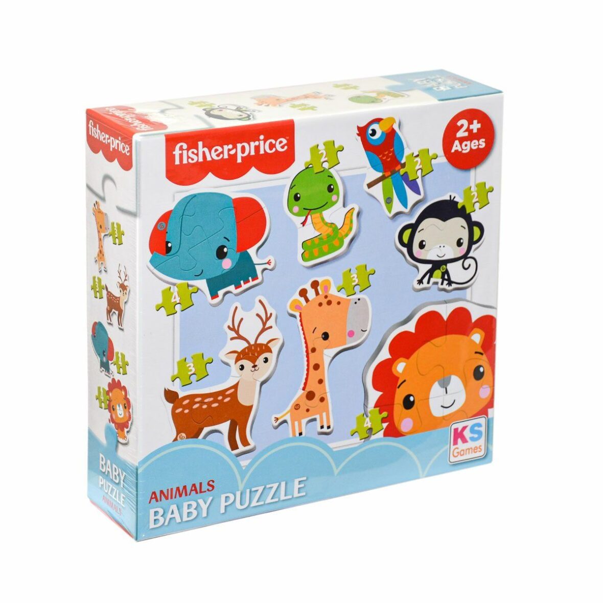 FP 13413 Fisher Price Baby Puzzle Animals