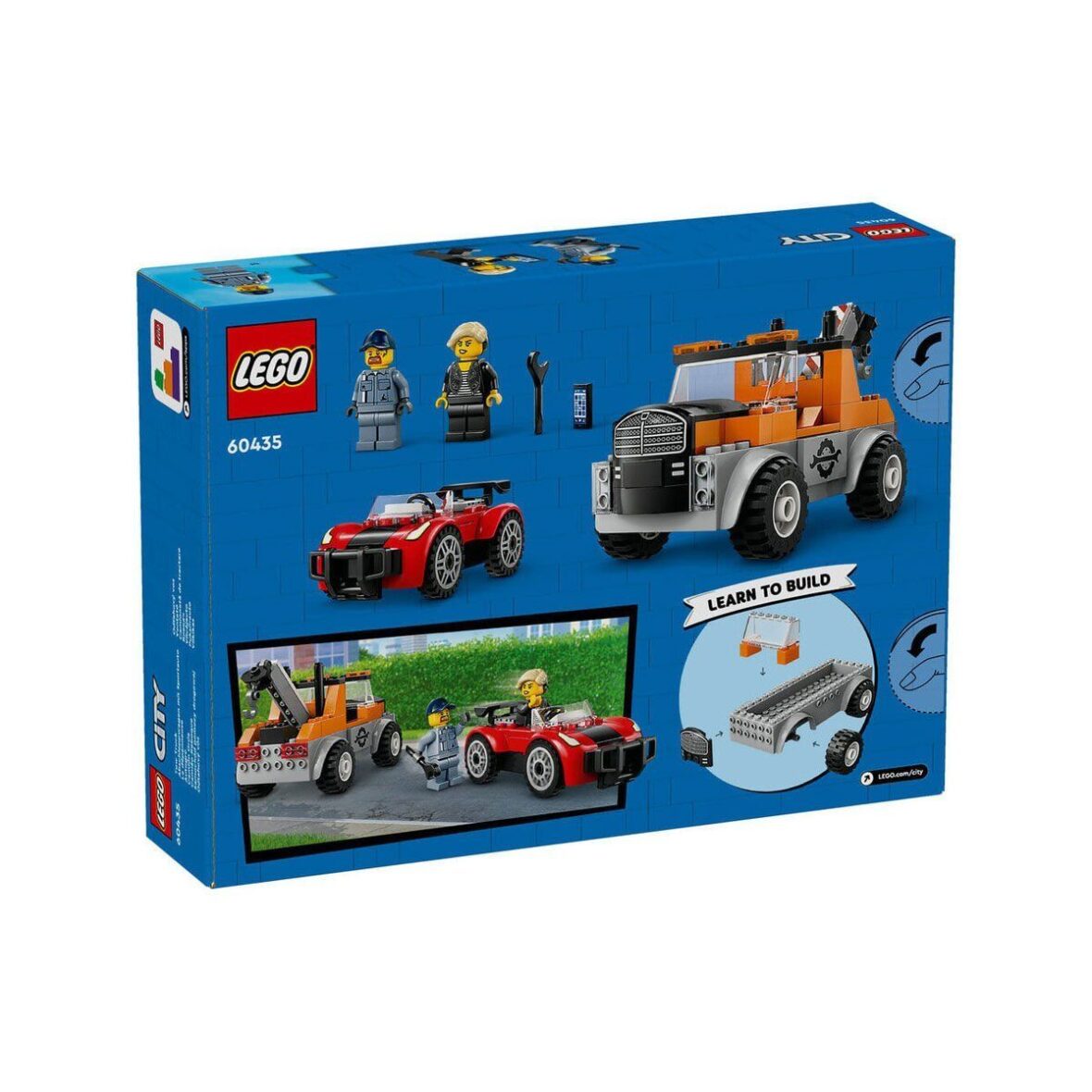 60435 Lego City Çekici Kamyon ve Spor Araba Tamiri 101 parça +4 yaş