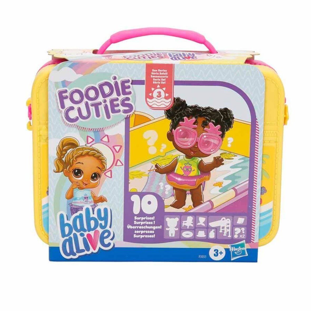 F3551 Baby Alive, Foodie Cuties Sürpriz Çanta – Tatlılar Seri 1 +3 yaş