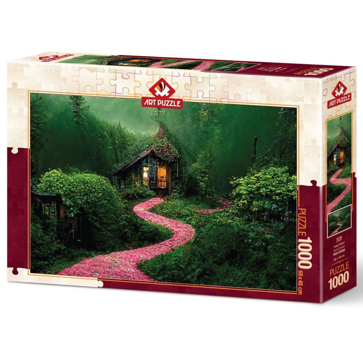 5236 Derin Orman 1000 Parça – Art Puzzle