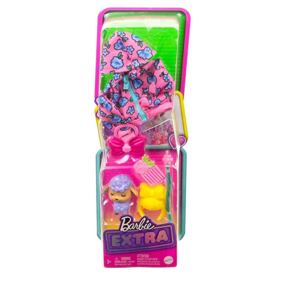 HDJ38 Barbie Extra Hayvan Dostları ve Kıyafet Paketleri