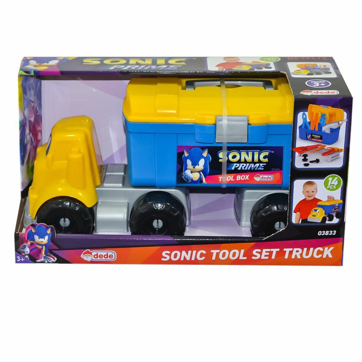 03833 Sonic Tamir Set Tır – Fen Toys