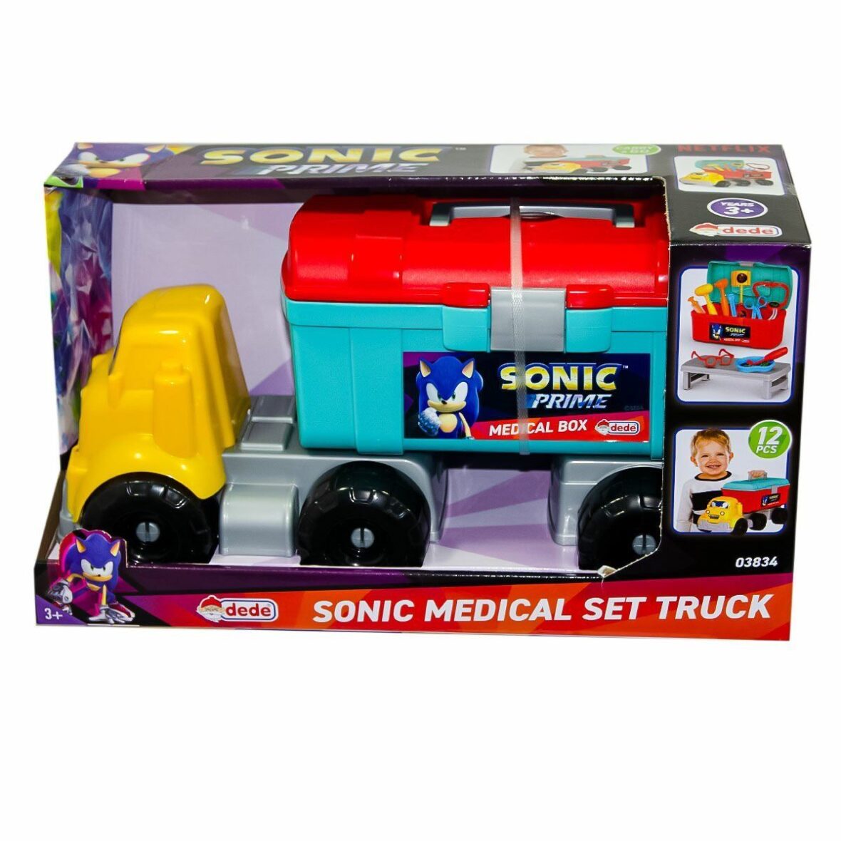 03834 Sonıc Medikal Set Tır – Fen Toys