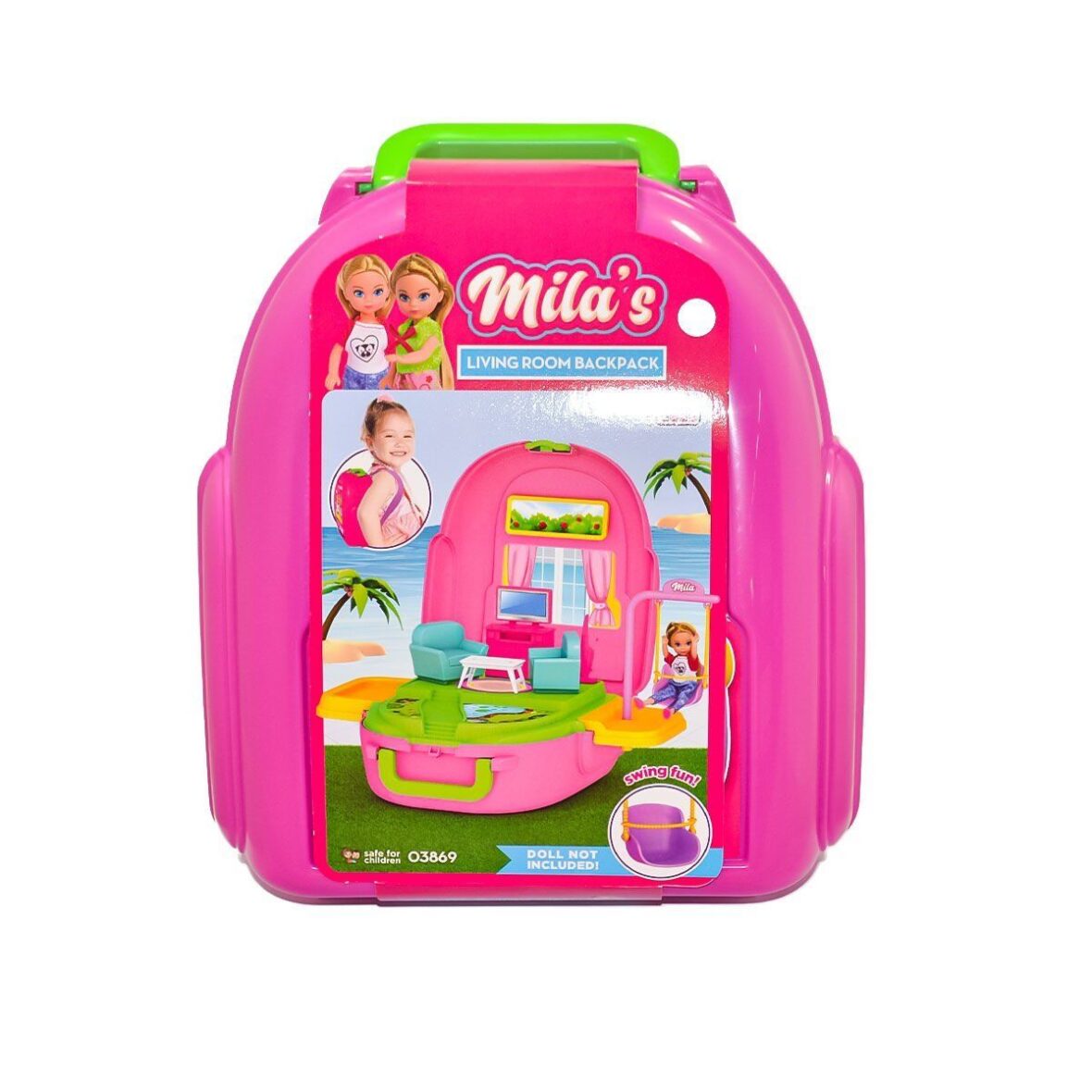 03869 Mila’nın Oturma Odası Set Sırt Çantası – Fen toys