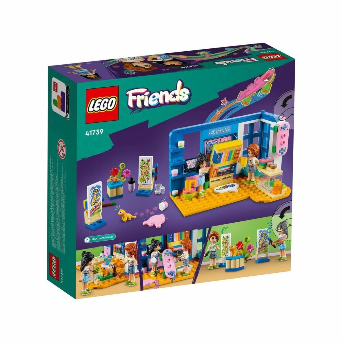 41739 Lego Friends – Liannnın Odası 204 parça +6 yaş