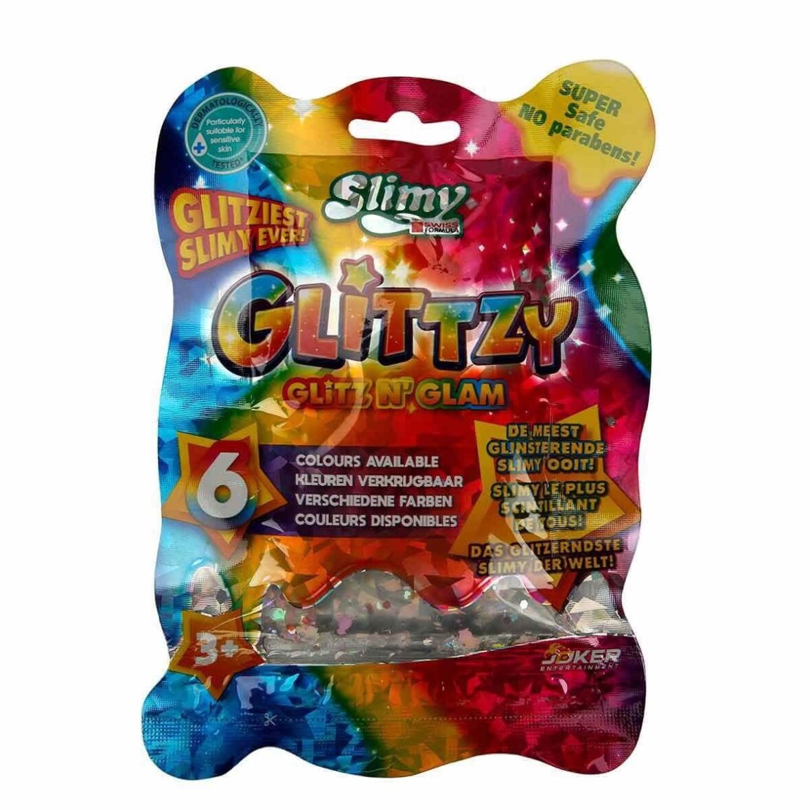 34025 Slimy Glitzy 10 Renk 90 gr – Asya Oyuncak