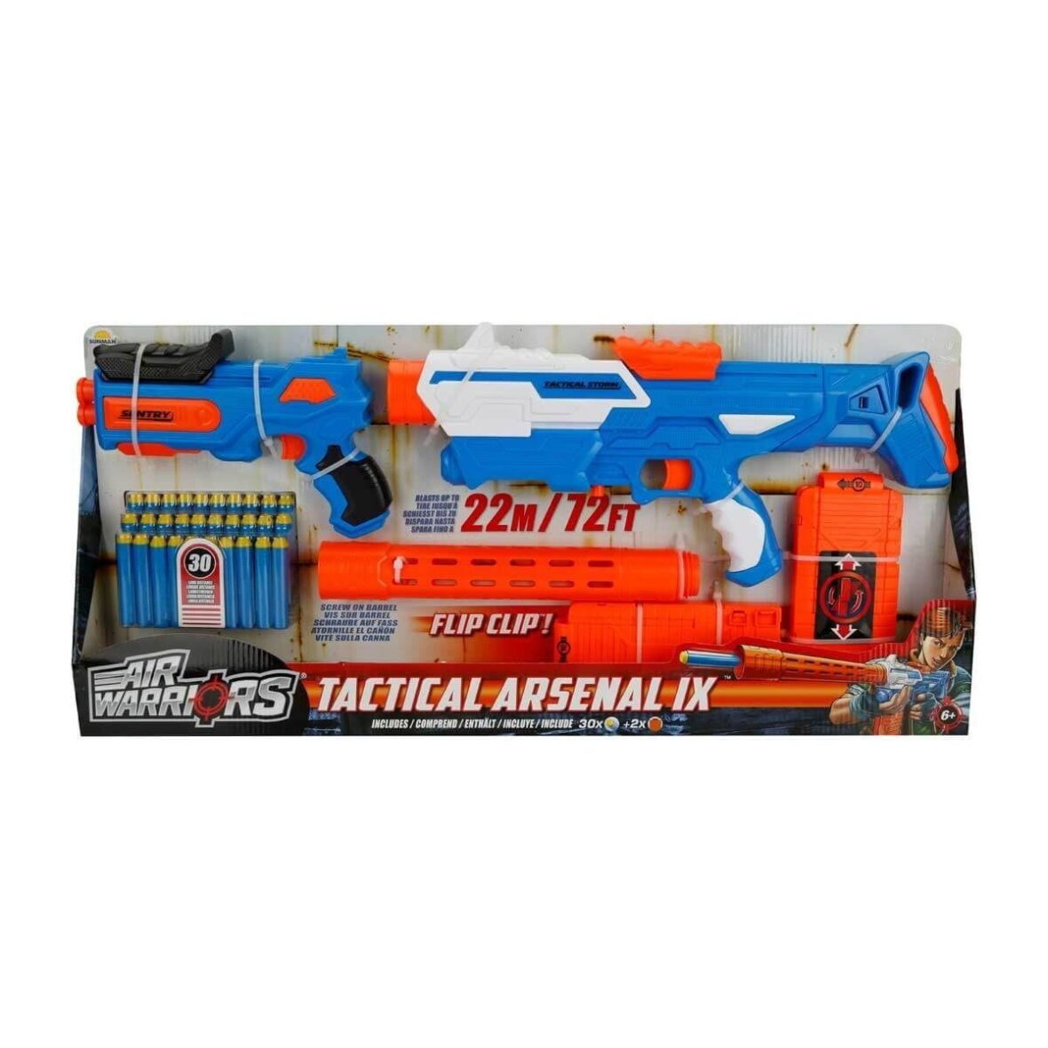 44123 Air Warriors Tactical Arsenal IX 2’li Silah