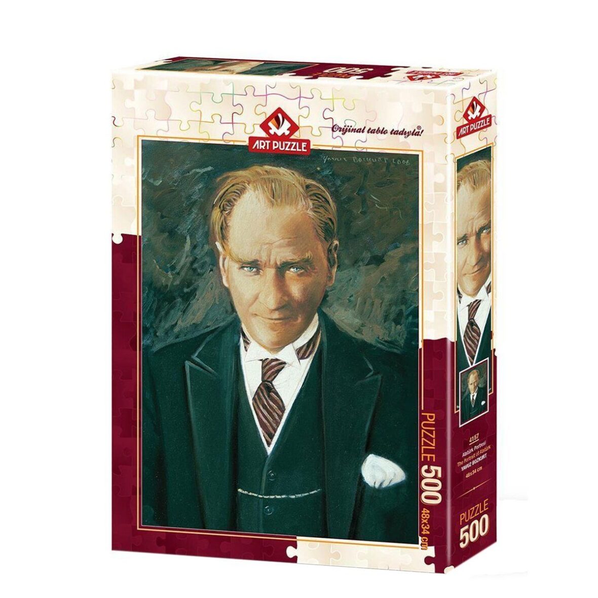 4157 Art Puzzle Atatürk Portresi 500 Parça Puzzle