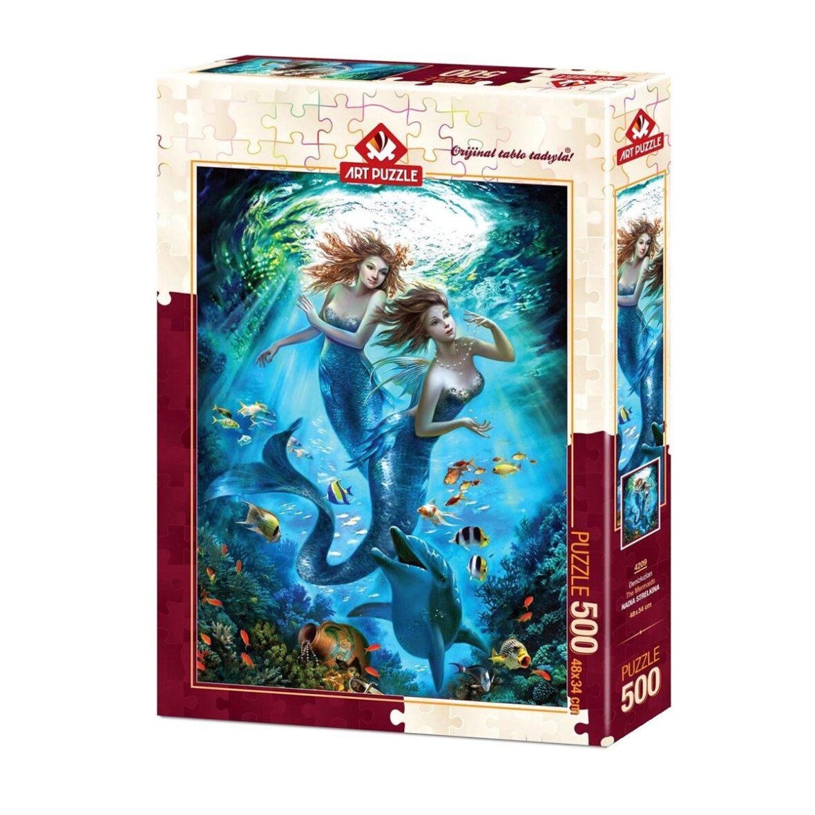 4209 Art Puzzle Deniz Kızları 500 Parça Puzzle