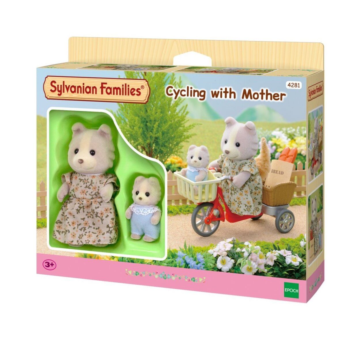 4281 Sylvanian Families, Köpek Ailesi ve Bisikleti, +3 yaş