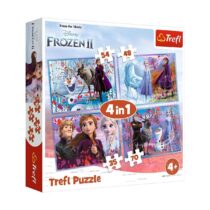 PUZZLE-34323 Frozen 2 4IN1 Puzzle