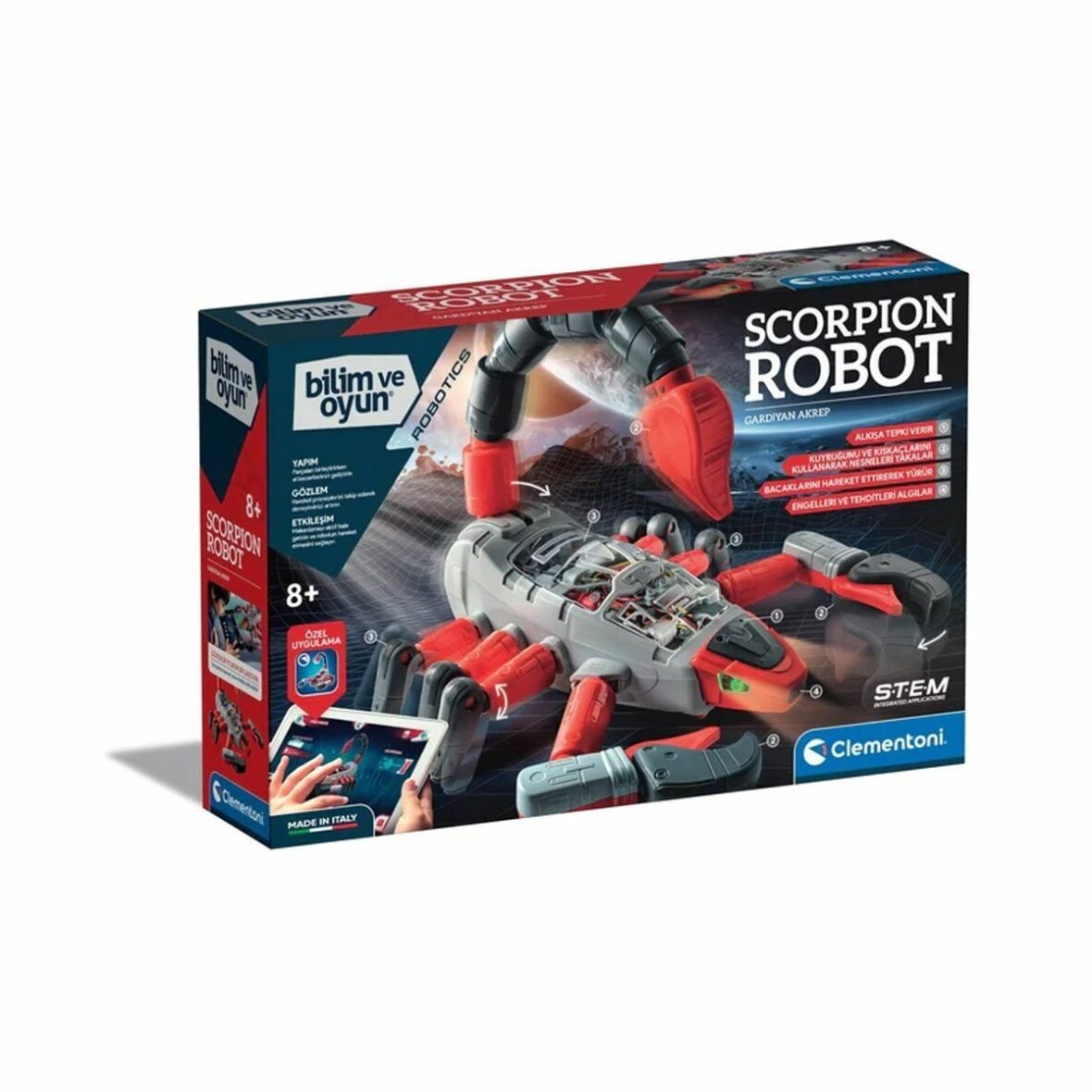 64331 Scorpion Robot – Robotik Laboratuvarı +8 yaş