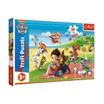 PUZZLE-14346 Paw Patrol 24 Parça Maxi Çocuk Puzzle -Vardem