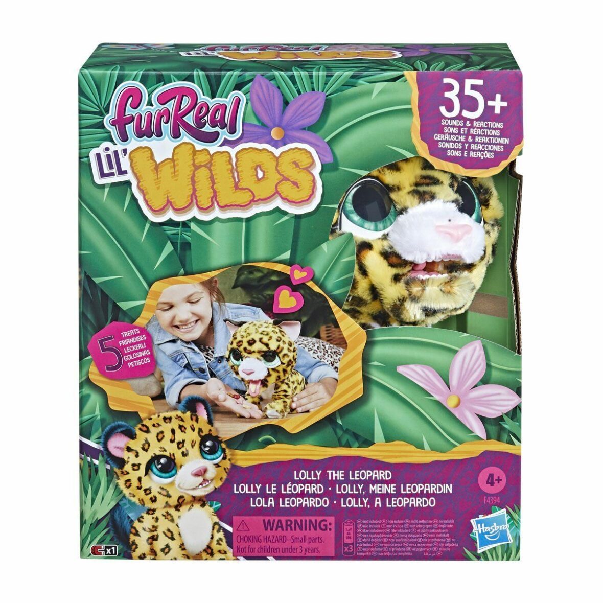 F4394 furReal – Minik Vahşi Dostum Leopar Lolly