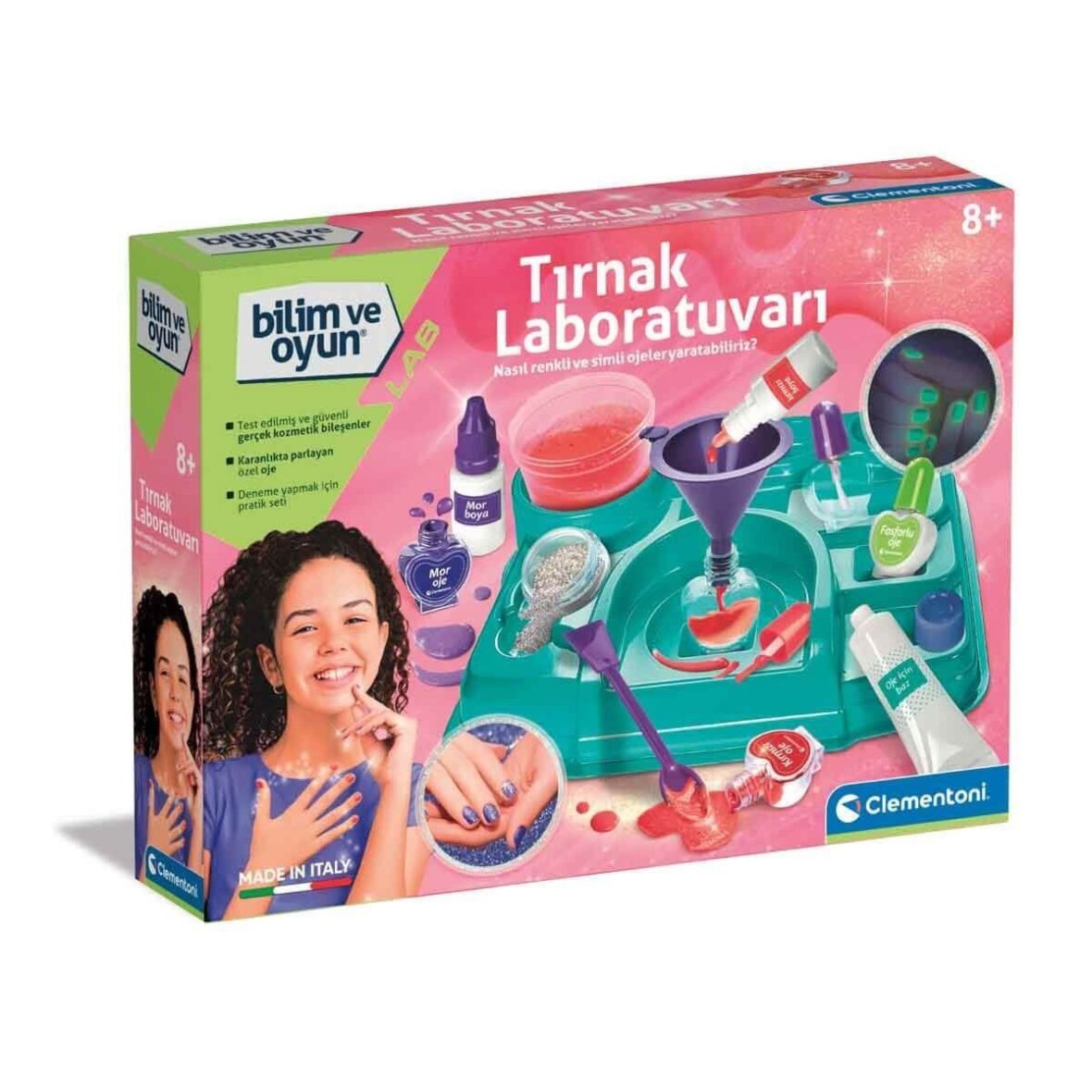 64471 Bilim ve Oyun – Tırnak Laboratuvarı +8 yaş