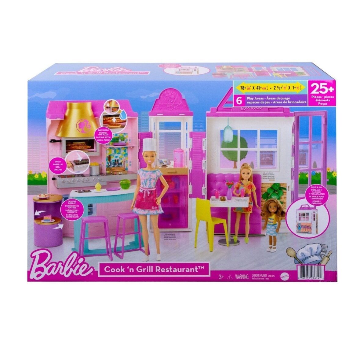 GXY72 Barbie’nin Muhteşem Restoranı Oyun Seti