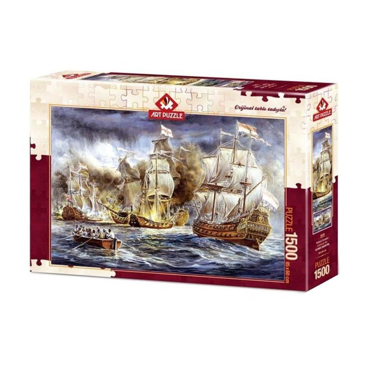 4549 Art Puzzle Savaş Gemileri Savaşı – Batarya Savaşları 1500 parça Puzzle / +15 yaş