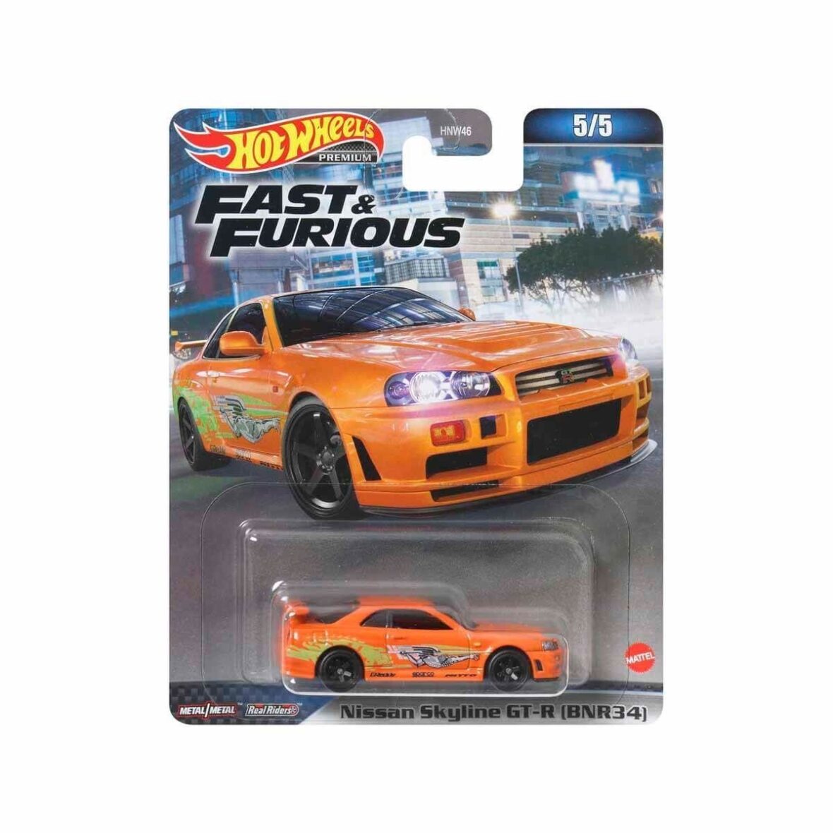 HNW46 Hot Wheels Fast and Furious Premium Arabalar