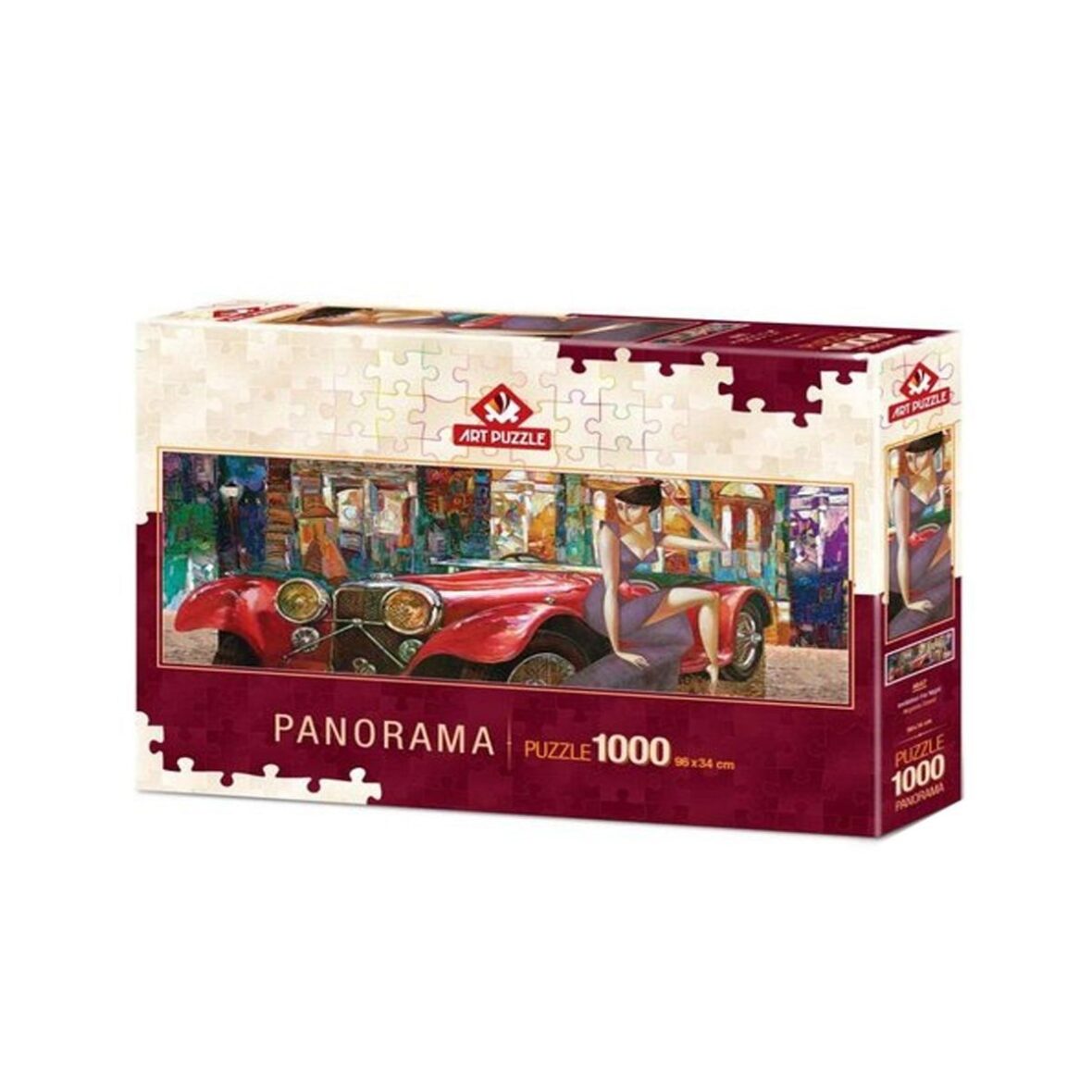 4647 Art Puzzle Akşama Davet 1000 Parça Panorama Puzzle