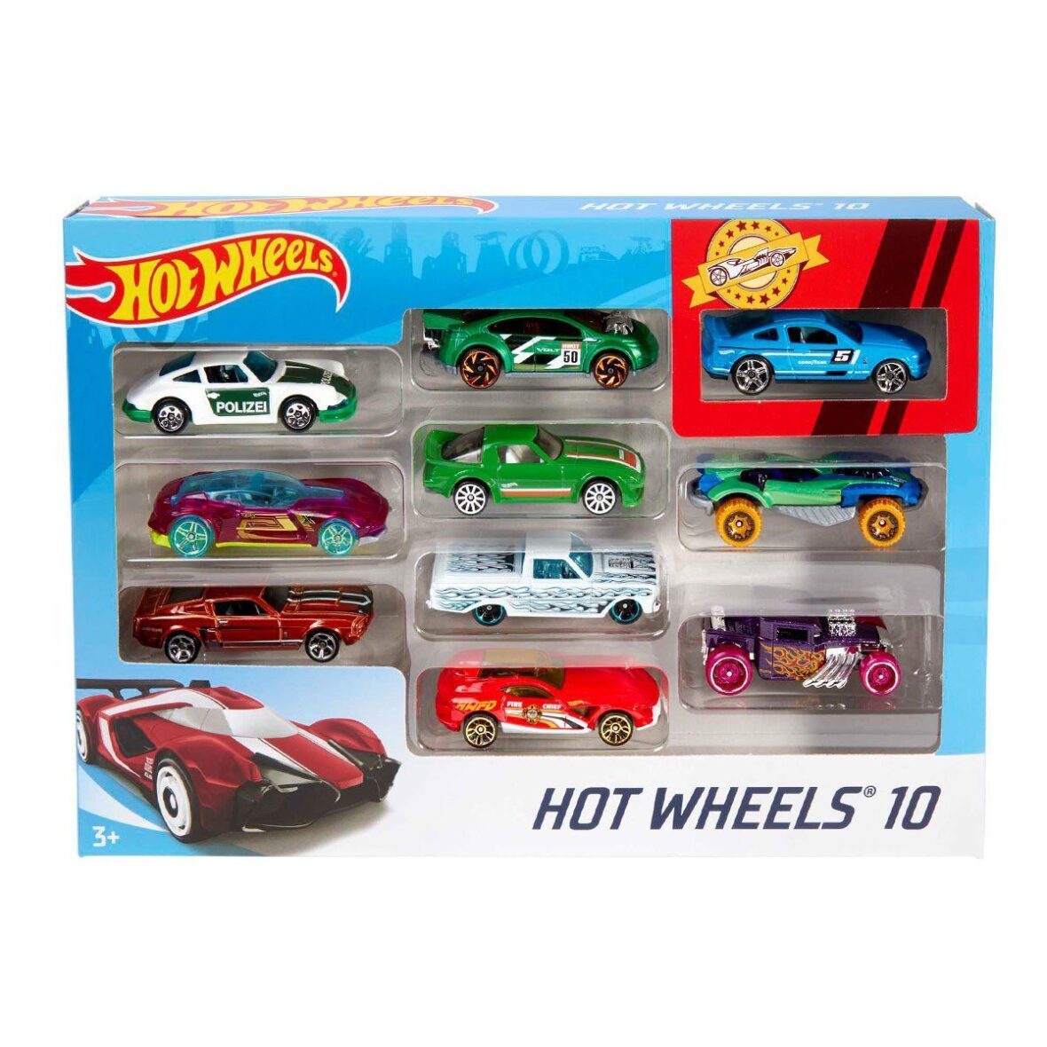 54886 Hot Wheels 10’lu Araba Seti – Karışık Asorti  – Erkol Özel Kampanya Fiyatı